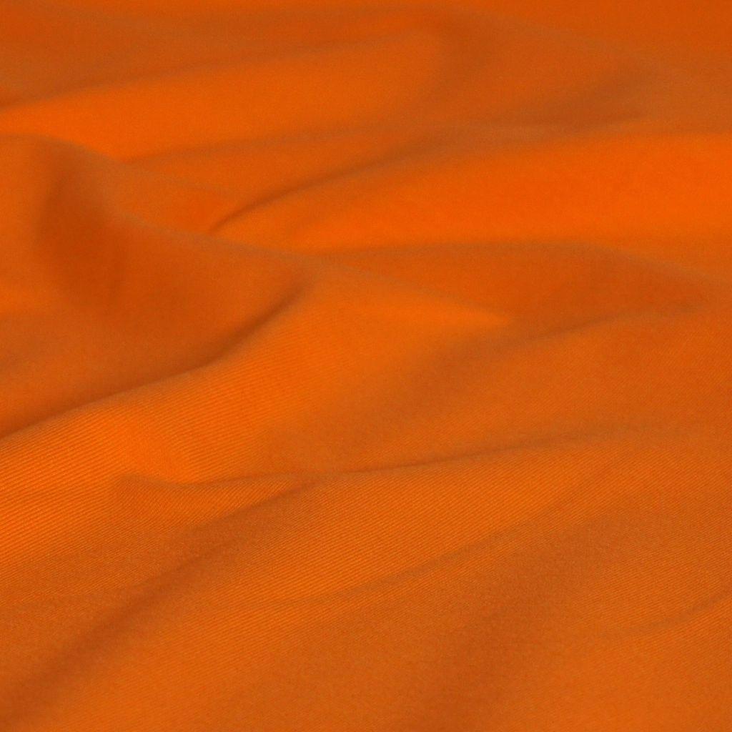 Singlejersey uni aus Baumwolle orange